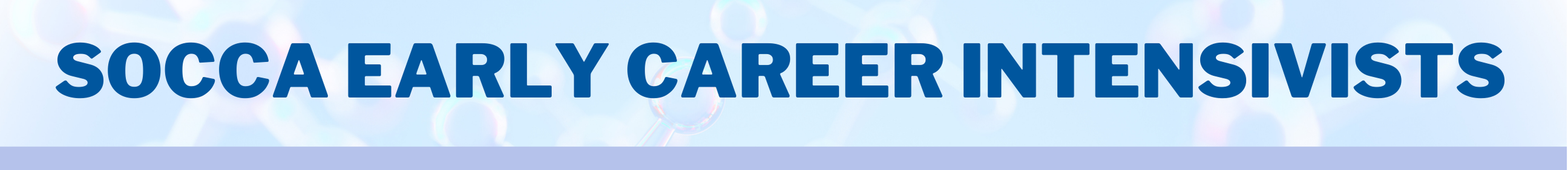 Early Career Intensivists